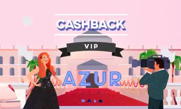 azur casino cashback